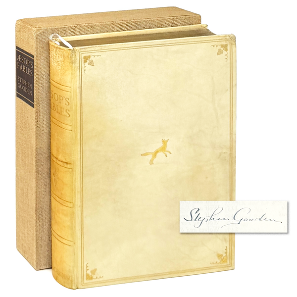 Aesop's Fables. Illustrated by Stephen Gooden. Signed Limited Edition.