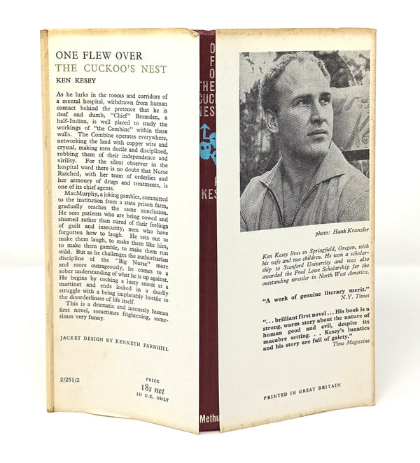 One Flew Over the Cuckoo's Nest, Ken Kesey. First UK Edition.