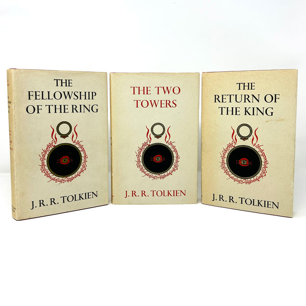 The Lord of the Rings, J.R.R. Tolkien. First UK Editions, Later Impressions w/ Custom Case.