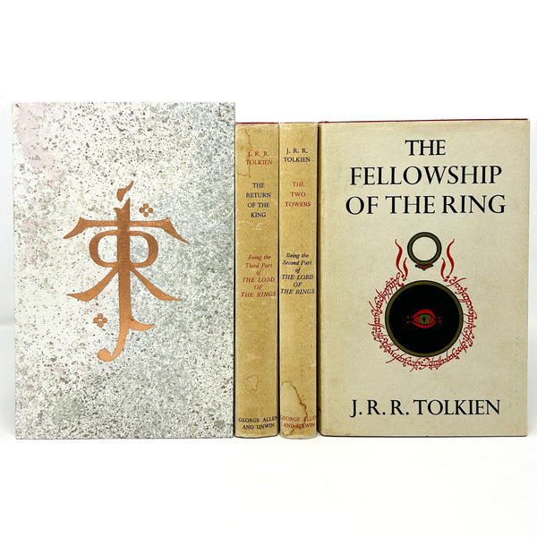 The Lord of the Rings, J.R.R. Tolkien. First UK Editions, Later Impressions w/ Custom Case.