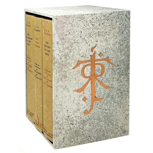 The Lord of the Rings, J.R.R. Tolkien. First UK Editions, Later Impressions w/ Custom Case.