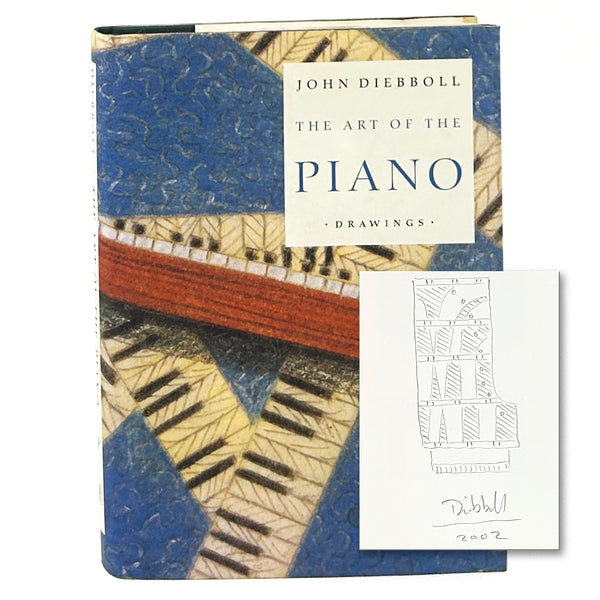 The Art of the Piano, John Diebboll. First Edition, Signed w/ Piano Drawing.