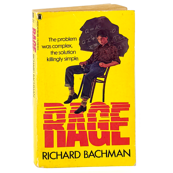 Rage, Richard Bachman (Stephen King). First UK Edition.
