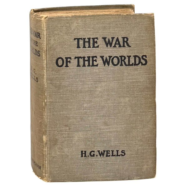 The War of the Worlds, H.G. Wells. First Edition, First State.