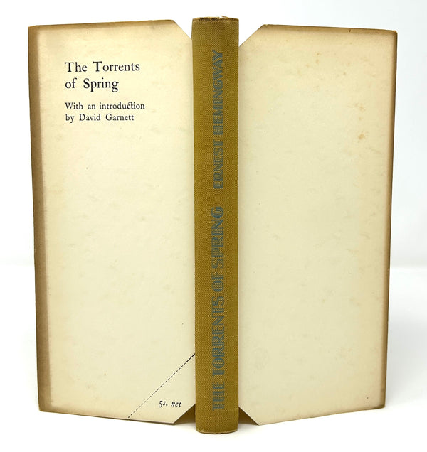The Torrents of Spring, Ernest Heminway. First UK Edition.