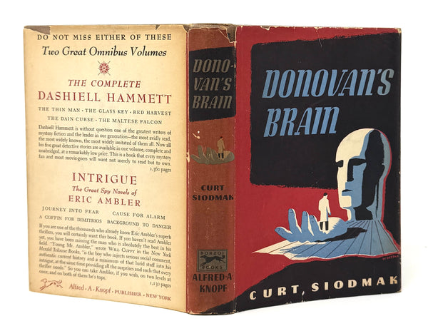 Donovan's Brain, Curt Siodmak. First Edition.