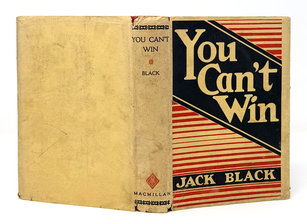 You Can't Win, Jack Black. First Edition.