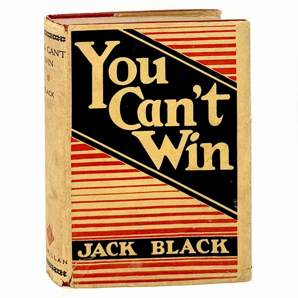 You Can't Win, Jack Black. First Edition.