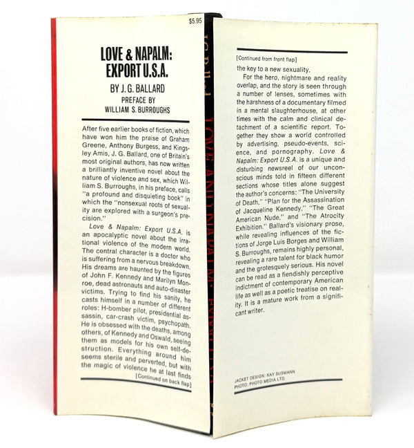 Love & Napalm, J.G. Ballard. First American Edition.