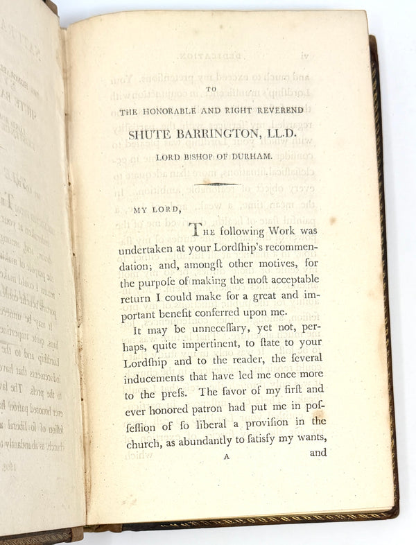 Natural Theology, William Paley. First Edition.