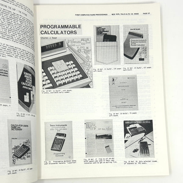 The First West Coast Computer Faire - Conference Proceedings: April 15-17, 1977.