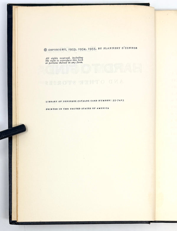 A Good Man is Hard to Find, Flannery O'Connor. Early Printing.