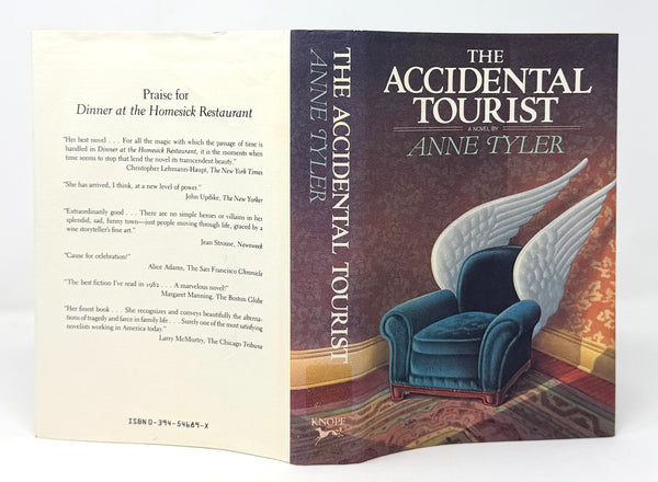 The Accidental Tourist, Anne Tyler. Signed First Edition.