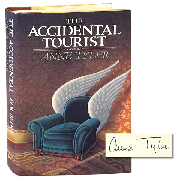 The Accidental Tourist, Anne Tyler. Signed First Edition.
