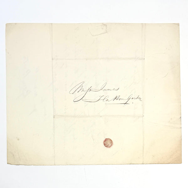 Admiral James Ryder Burton - Autograph Letter Signed