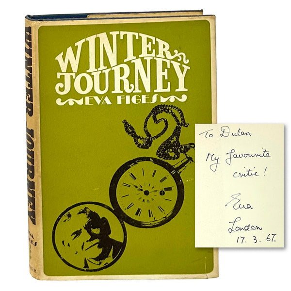Winter Journey, Eva Figes. Signed & Inscribed First Edition.