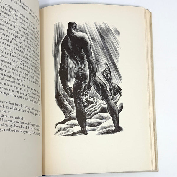 Frankenstein, Mary Shelley. Illustrated by Lynd Ward. First Edition Thus.