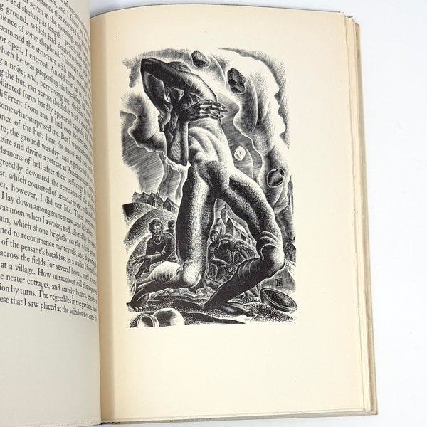 Frankenstein, Mary Shelley. Illustrated by Lynd Ward. First Edition Thus.