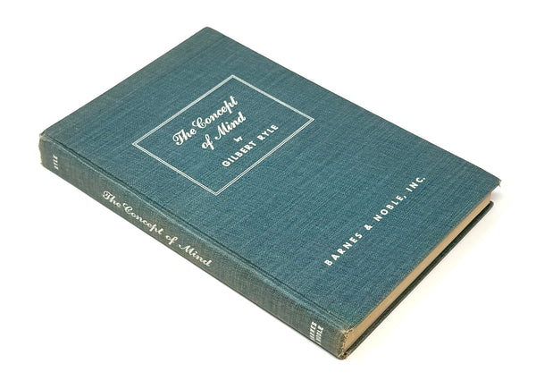 The Concept of Mind, Gilbert Ryle. First American Edition.