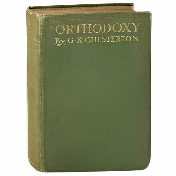 Orthodoxy, G.K. Chesterton. First Edition.