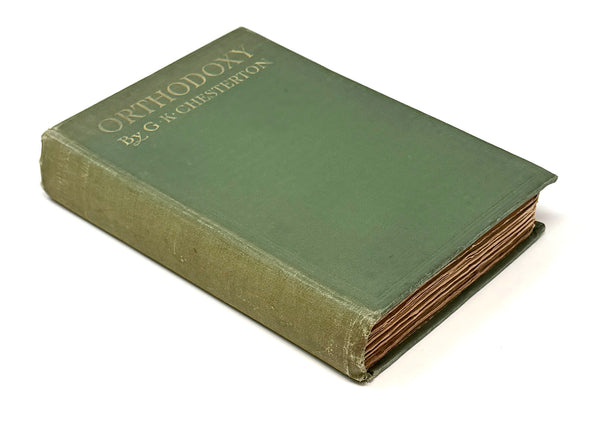 Orthodoxy, G.K. Chesterton. First Edition.