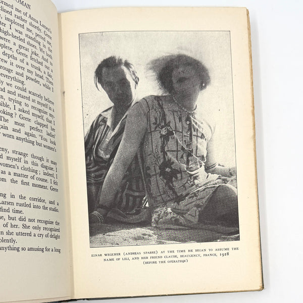 Man Into Woman, Lili Elbe. Edited by Niels Hoyer. First Edition.