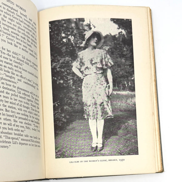 Man Into Woman, Lili Elbe. Edited by Niels Hoyer. First Edition.