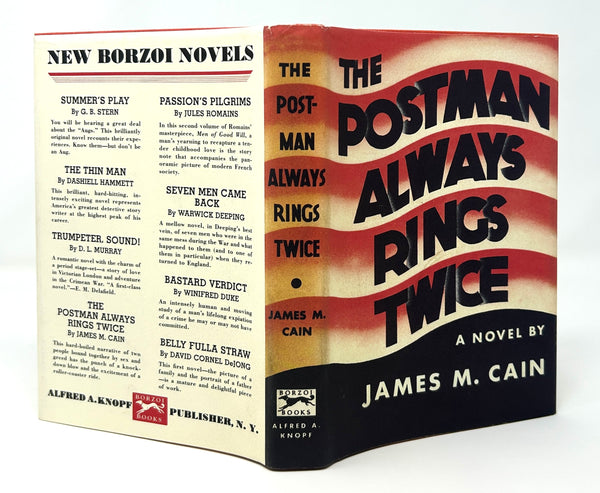 The Postman Always Rings Twice, James M. Cain. The First Edition Library.