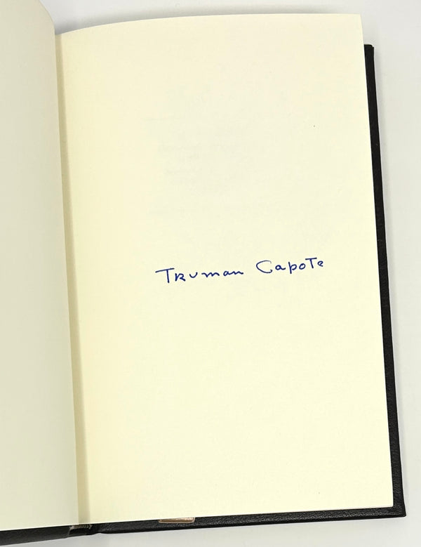 Other Voices, Other Rooms, Truman Capote. Signed Franklin Library Limited Edition.