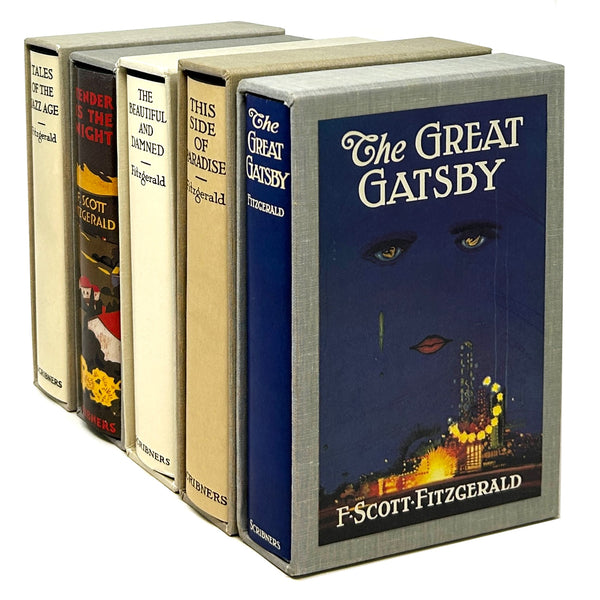 Works of F. Scott Fitzgerald - The First Edition Library Complete Set.