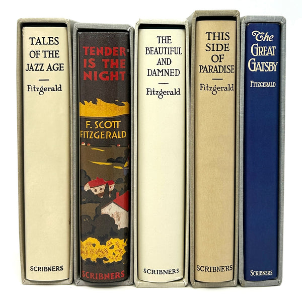 Works of F. Scott Fitzgerald - The First Edition Library Complete Set.