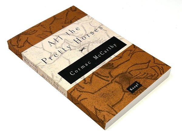 All the Pretty Horses, Cormac McCarthy. Signed Advance Review Copy.