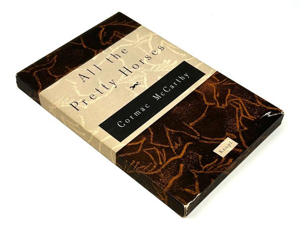 All the Pretty Horses, Cormac McCarthy. Signed Advance Review Copy.