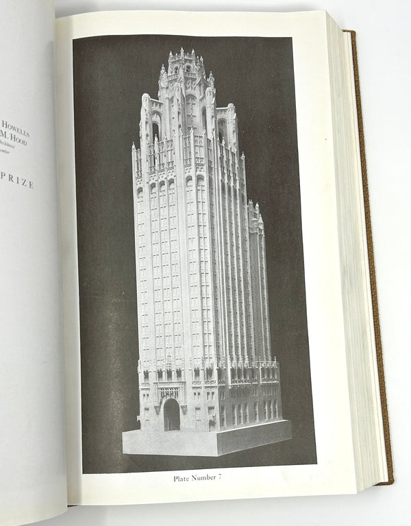 Tribune Tower Competition. The International Competition for a New Administration Building for the Chicago Tribune. First Edition.