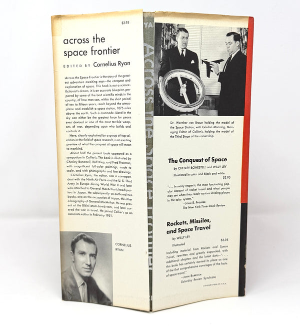 Across the Space Frontier, Wernher von Braun et al. First Edition.