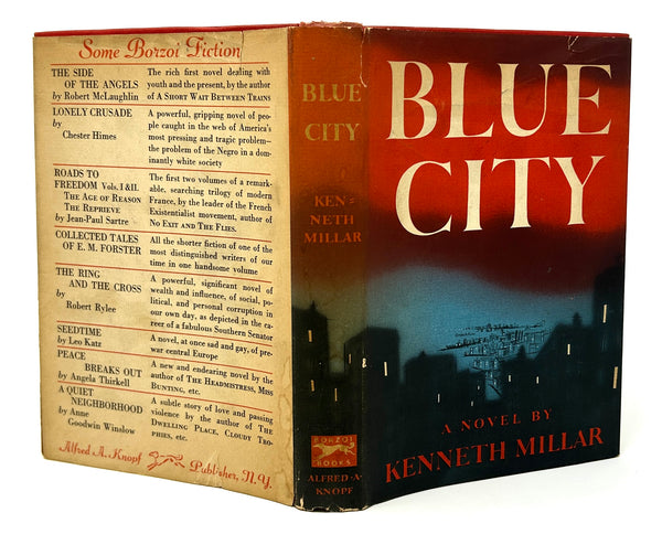 Blue City, Kenneth Millar. Signed First Edition.