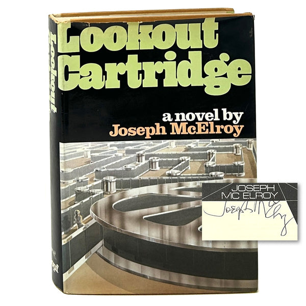 Lookout Cartridge, Joseph McElroy. Signed First Edition.