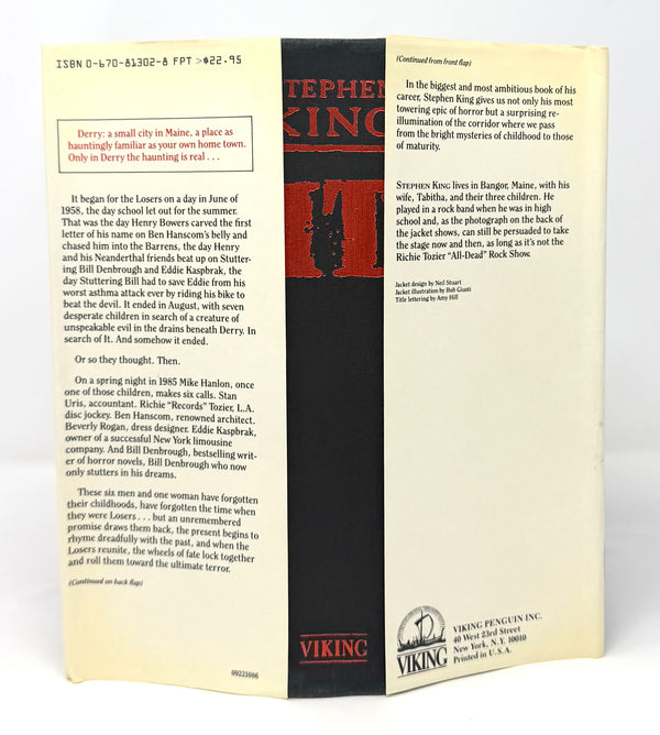 IT, Stephen King. First Edition.
