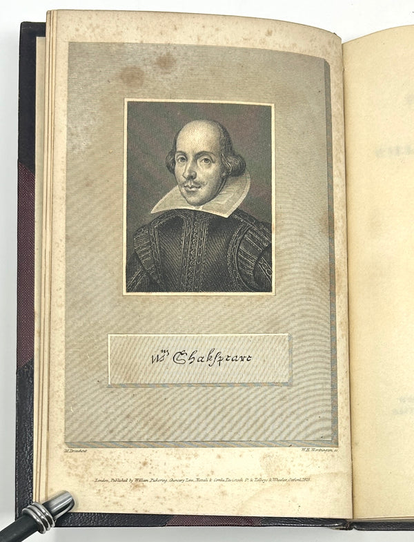 The Plays and Poems of William Shakespeare. First Pickering Edition.