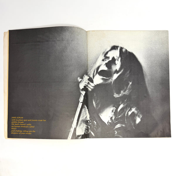 3 Days of Peace and Music ~ Woodstock Original Program w/ Ticket ~ 1969