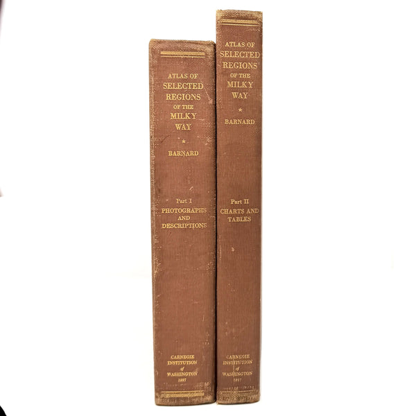 A Photographic Atlas of Selected Regions of the Milky Way, Edward Emerson Barnard. First Edition. Albert G. Ingalls's Annotated Association Copy.