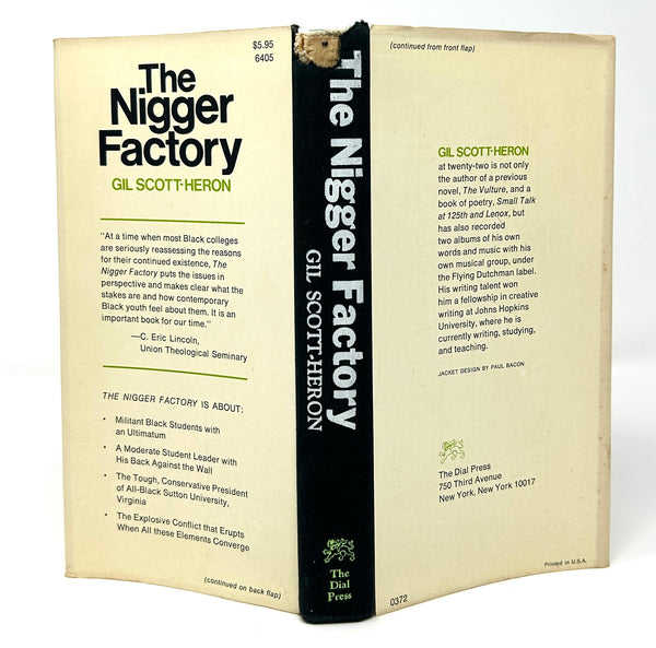 The Nigger Factory, Gil Scott-Heron. First Edition.