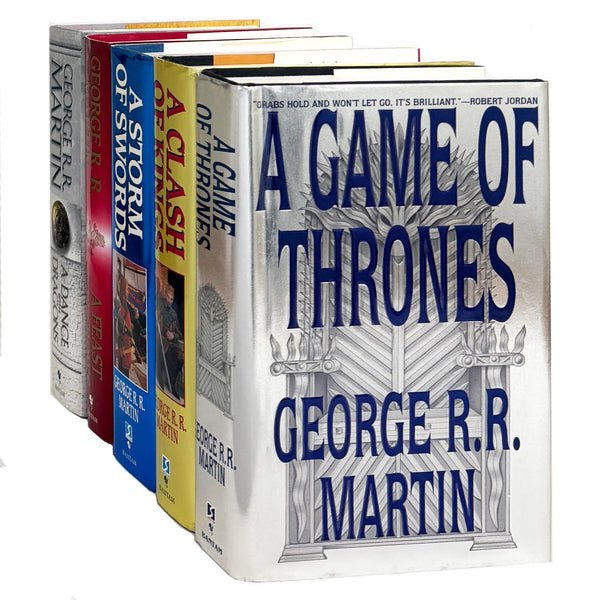 A Song of Ice and Fire (A Game of Thrones), George R.R. Martin. First Edition Set.