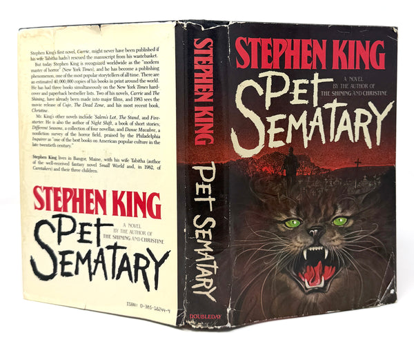 Pet Sematary, Stephen King. First Edition.