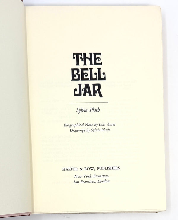 The Bell Jar, Sylvia Plath. First American Edition.