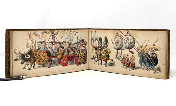 The Brother to the Moon’s Visit to the Court of Queen Vic, Richard Doyle. First Edition.
