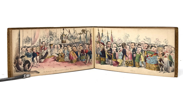 The Brother to the Moon’s Visit to the Court of Queen Vic, Richard Doyle. First Edition.