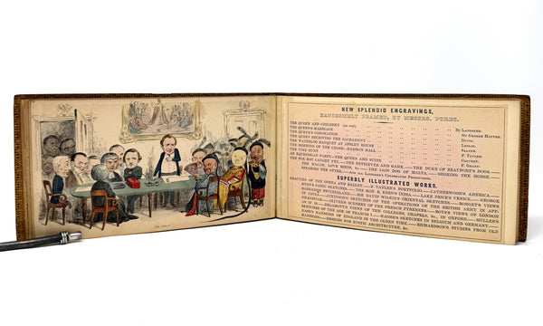 The Brother to the Moon’s Visit to the Court of Queen Vic, Richard Doyle. First Edition.