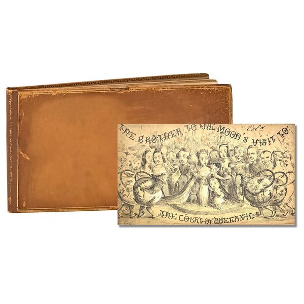 The Brother to the Moon’s Visit to the Court of Queen Vic, Richard Doyle. First Edition.