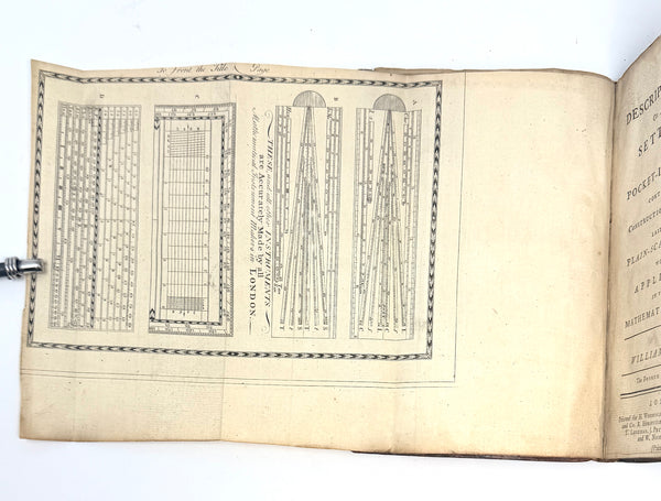 The Description and Use of a Complete Sett or Case of Pocket-Instruments, William Webster. Fourth Edition.